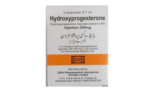 Hydroxyprogesterone inj ZAFA